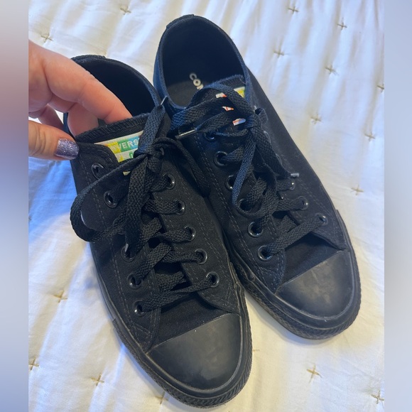 CUSTOM like new, rainbow converse. 🌈 - Picture 3 of 8